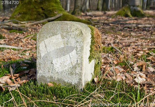 Image of Boundary marker
