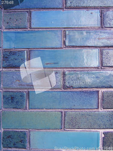 Image of Blue bricks