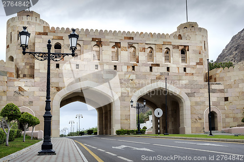 Image of City gate Muscat