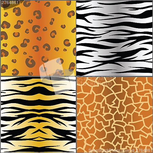 Image of set of animal skins