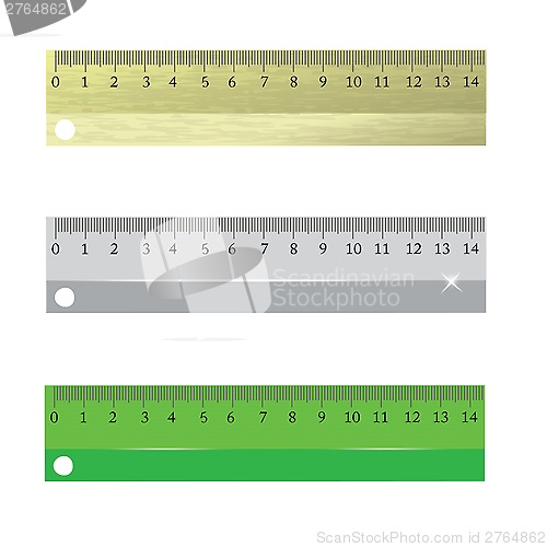 Image of rulers