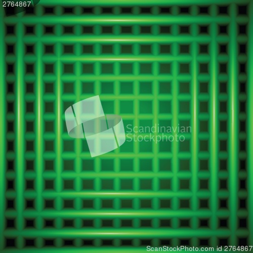 Image of green checkered background