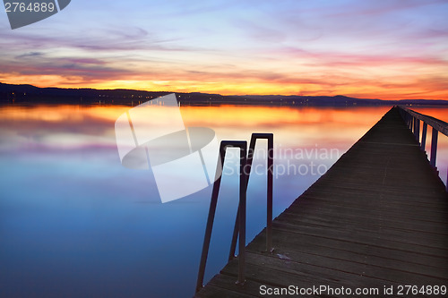 Image of Sunset at Long Jetty NSW Australia