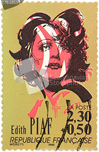 Image of Edith Piaf Stamp