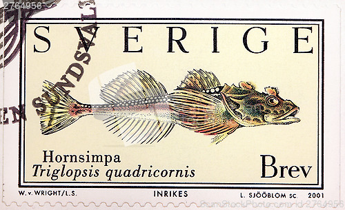 Image of Fourhorn Sculpin Stamp