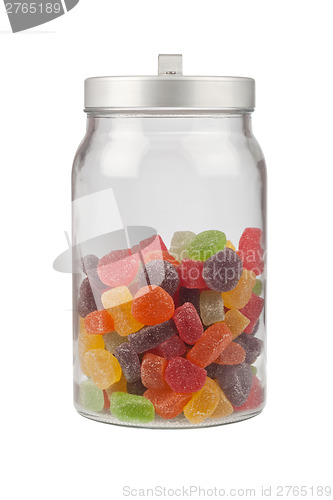 Image of Jar of gummy candy