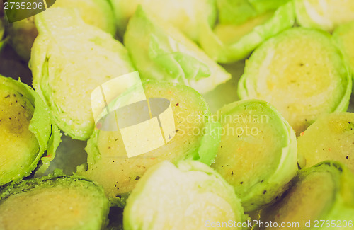Image of Retro look Brussel sprouts
