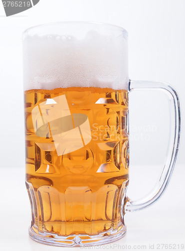 Image of Lager beer glass