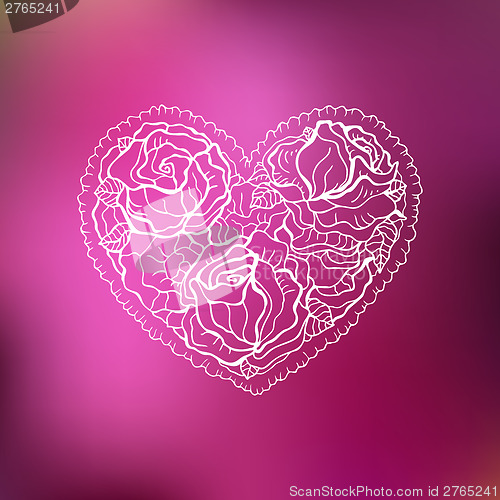 Image of Ornamental Heart. Love.