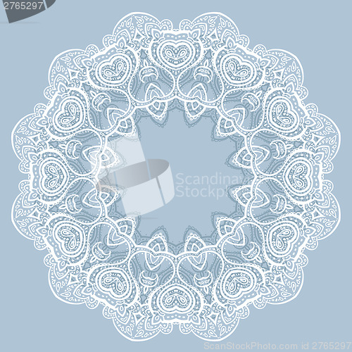 Image of Lace background. Mandala.