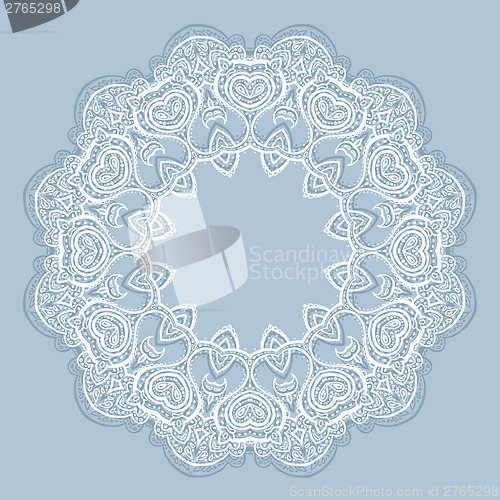 Image of Lace background. Mandala.