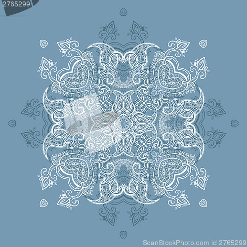 Image of Lace background. Mandala.