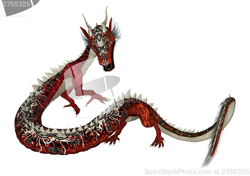 Image of Red Estern Dragon