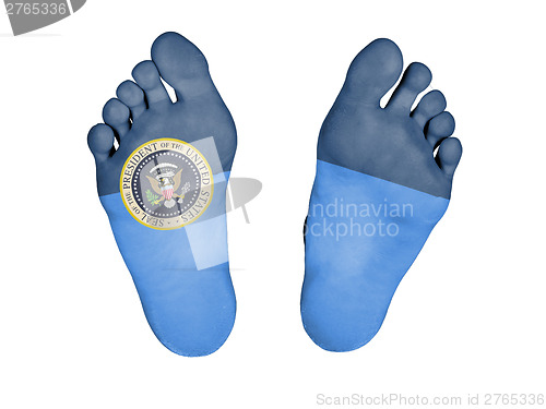 Image of Feet isolated
