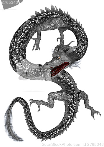 Image of Silver Eastern Dragon