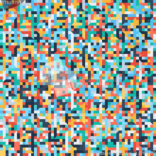 Image of Abstract Mosaic Pattern