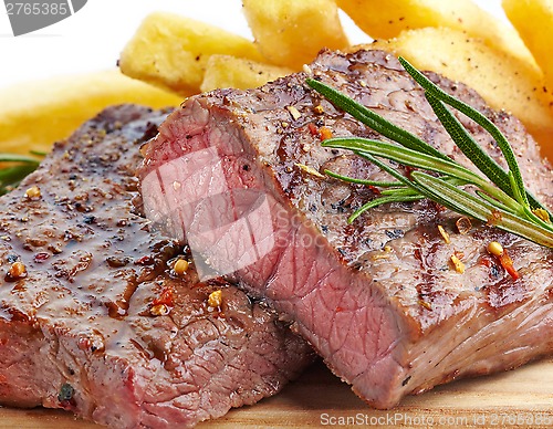 Image of grilled beef steak