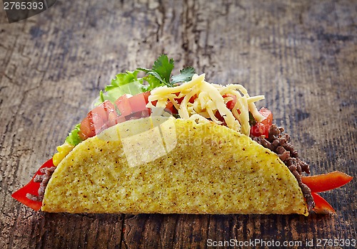 Image of Mexican food Tacos