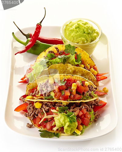 Image of Mexican food Tacos