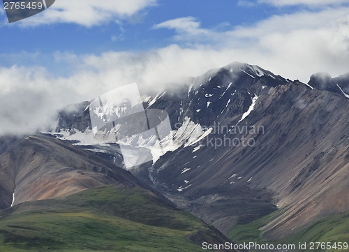 Image of Alaska Landscape In Denali National Park 