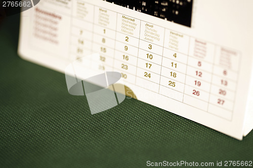 Image of Callendar