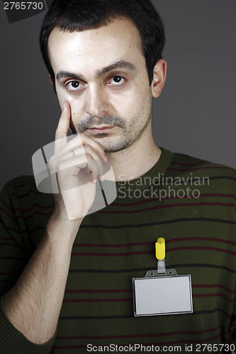 Image of Portrait of a young man