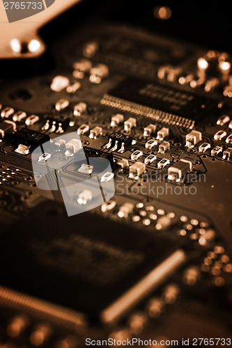 Image of Electronic circuit board