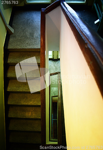 Image of Old Stairs in a block