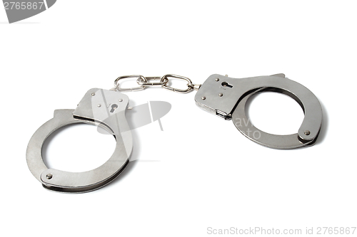 Image of Handcuffs on white