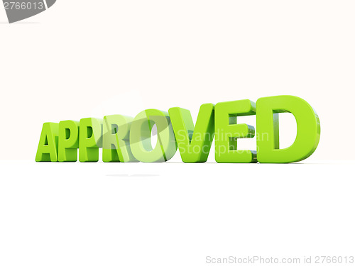 Image of 3D Approved