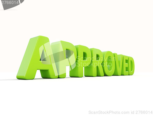 Image of 3D Approved