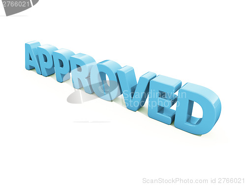 Image of 3D Approved