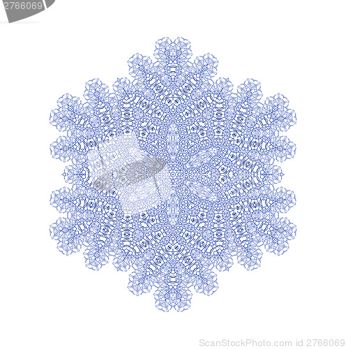 Image of Abstract snowflake