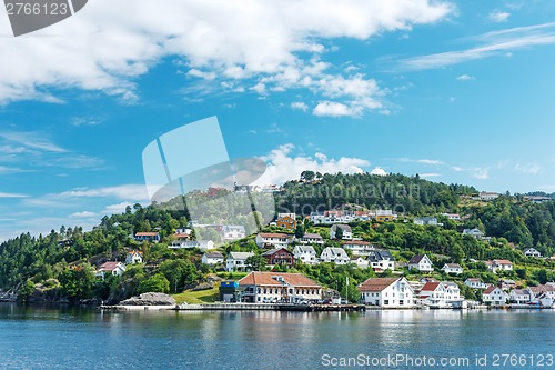 Image of Typical Norwegian village