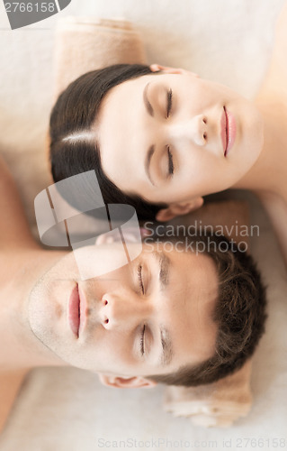 Image of couple in spa