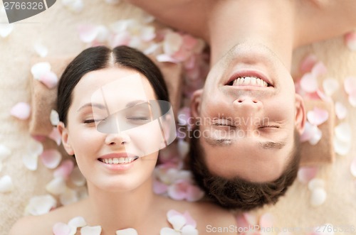 Image of couple in spa