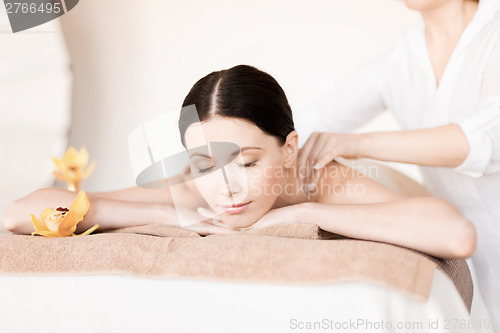 Image of woman in spa