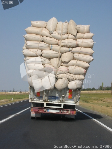 Image of Overloaded truck