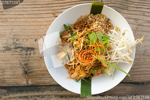 Image of Chicken Pad Thai Top Down