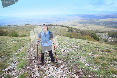 Image of Man on mountain Grobnicke Alpe