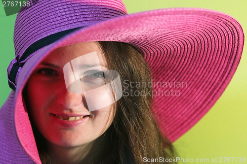 Image of Pretty brunette