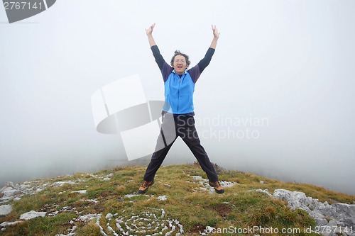 Image of Man on Grobnicke Alpe
