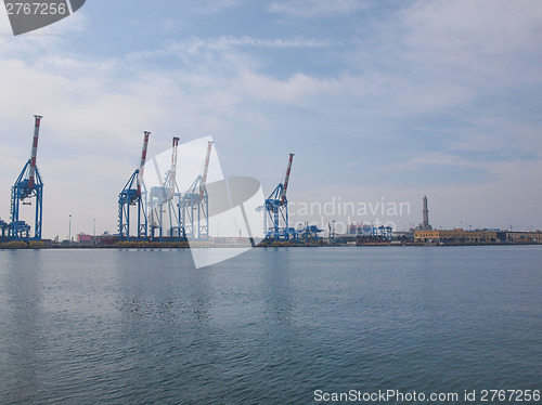 Image of Harbour Genoa Italy