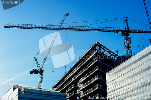 Image of Construction of a high-rise building