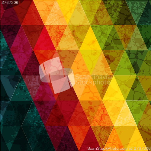 Image of Colorful abstract geometric background