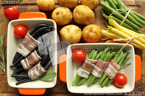 Image of Beans and bacon