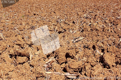 Image of plowed land