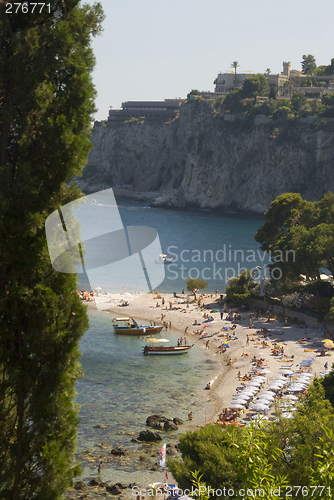 Image of beach coast of sicily