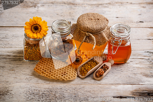Image of Composition of honey