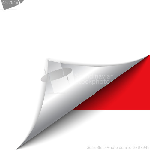 Image of Monaco Country Flag Turning Page